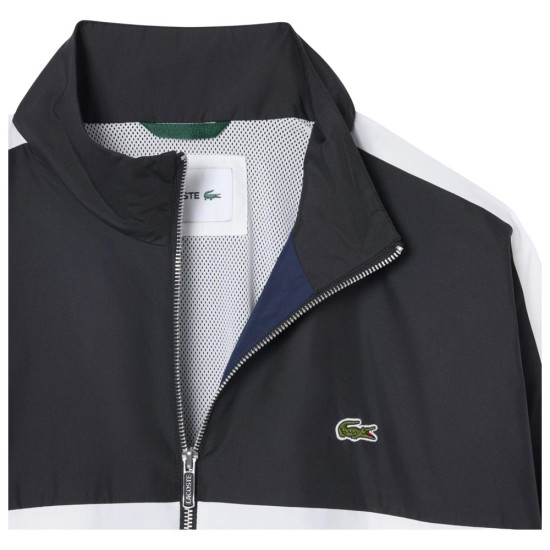 Lacoste Ανδρικό αντιανεμικό μπουφάν Colour-Blocked Track Jacket
